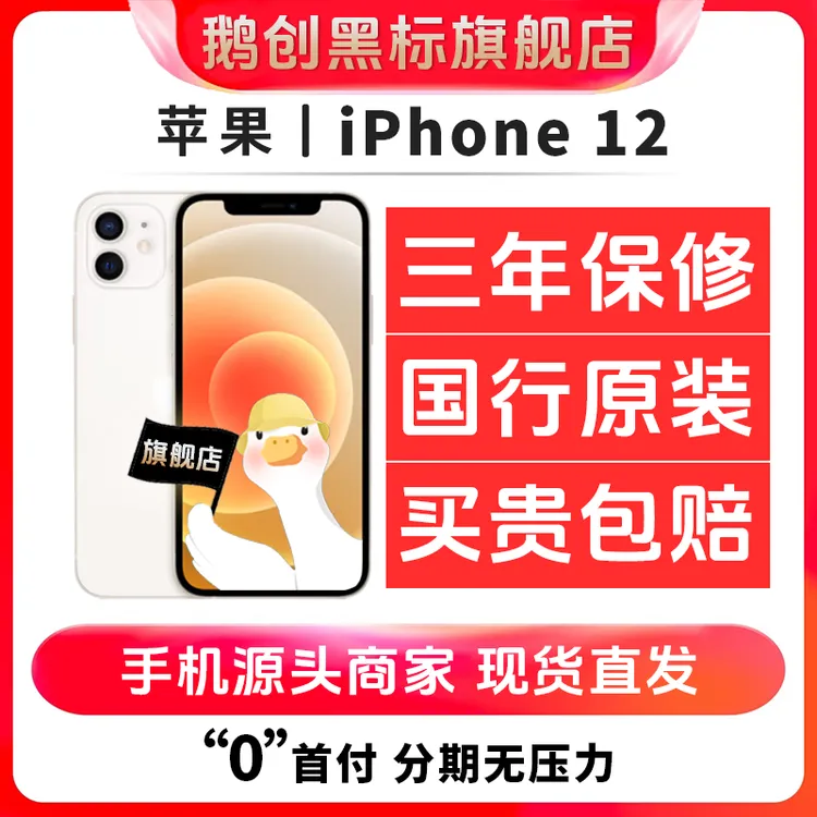 95新 Apple/苹果 靓机苹果12国行原装双卡5G正品 二手苹果手机商品图