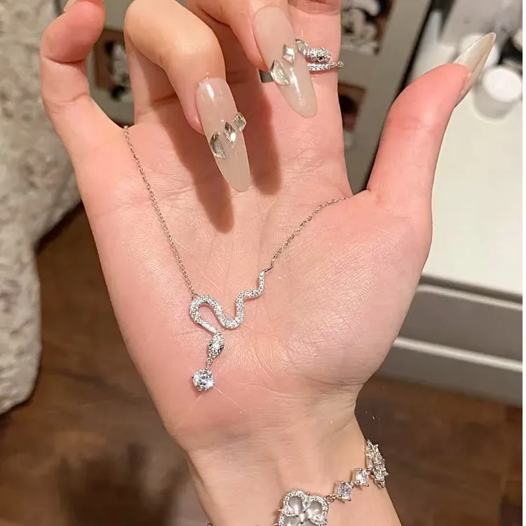 FARCOKO/法蔻 链子925银 蛇年限定项链女轻奢小众配饰情人节礼物
