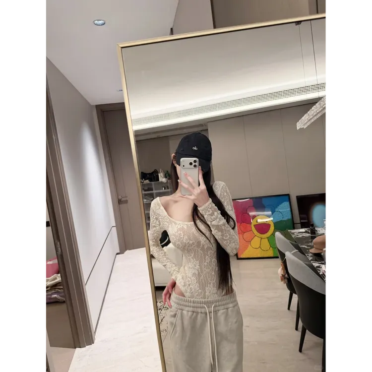 【雾野玫瑰】法式气质御姐风修身连体衣女搭配蕾丝包臀短裙/休闲裤