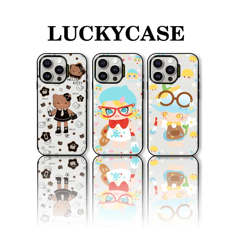 Lucky Case 原创〖小画家系列〗适用苹果iPhone13-16Promax个性防摔