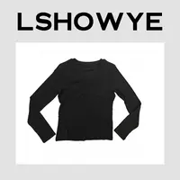 LSHOWYE｜圆领后设计T恤 21714