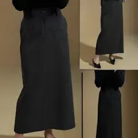 美丽定制极简显瘦百搭西服直筒半裙160斤以内（24951-2）