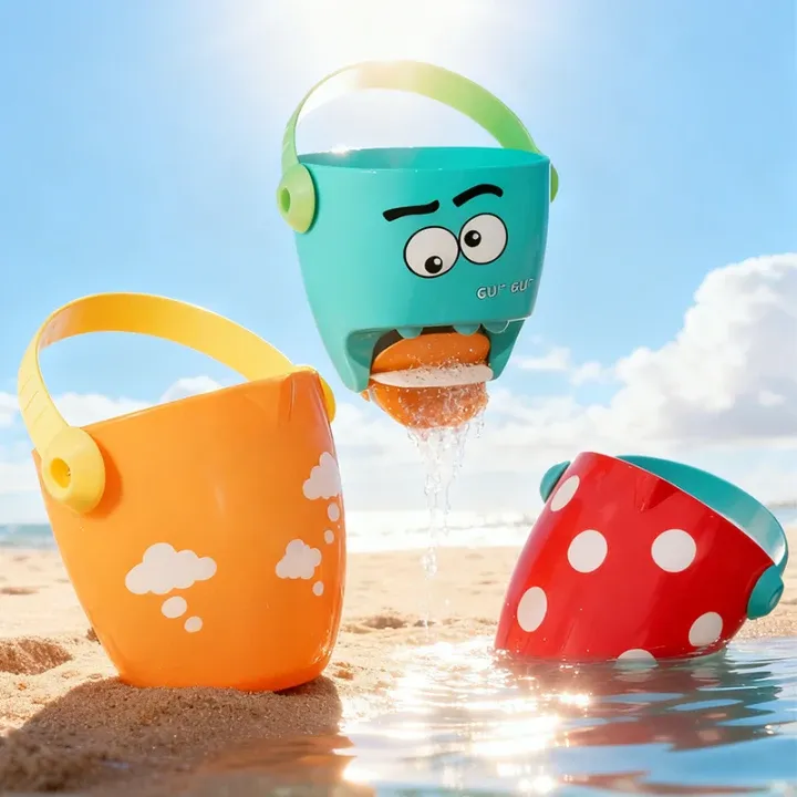 宝宝洗澡玩具儿童花洒喷水神器水上玩具婴幼儿男女孩戏水套装水桶