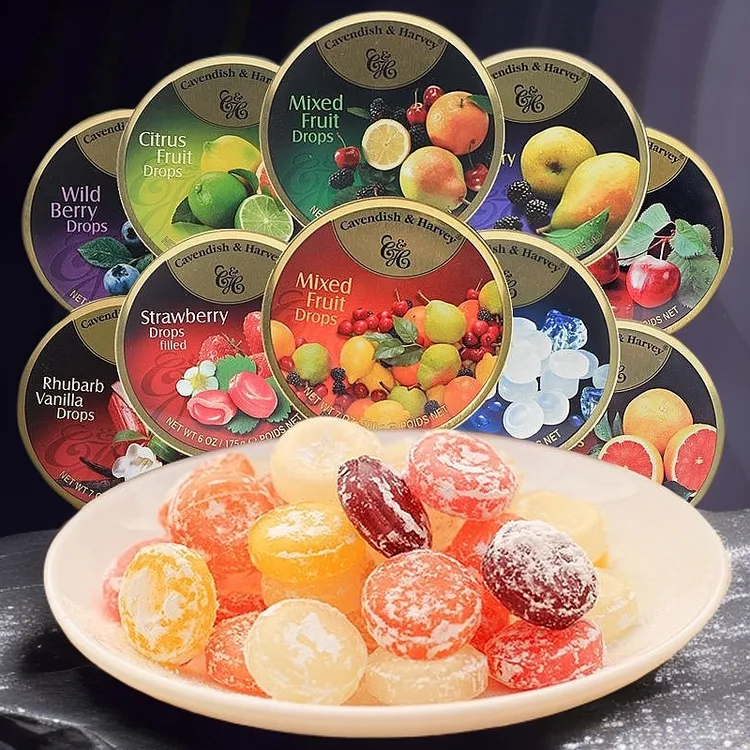 嘉云进口硬糖婚庆喜糖果新年伴手礼物水果糖