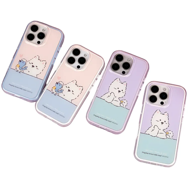 carecase 发小呆/逗小鸟二合一手机壳 适用于苹果iphone 16 15 14