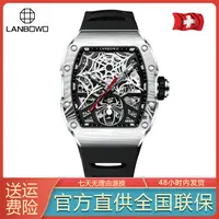 LANBOWO/兰博沃【暗夜蜘蛛】42mm男轻奢机械表-LPH