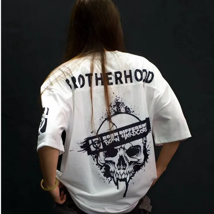 MUTANT铁血魔兽新款美式落肩短袖健身训练速干服