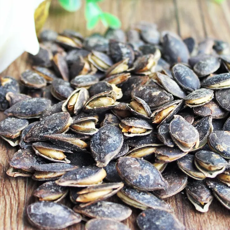 【半价】开口的丰富黑南瓜子开口黑南瓜子黑金刚大颗粒解馋食