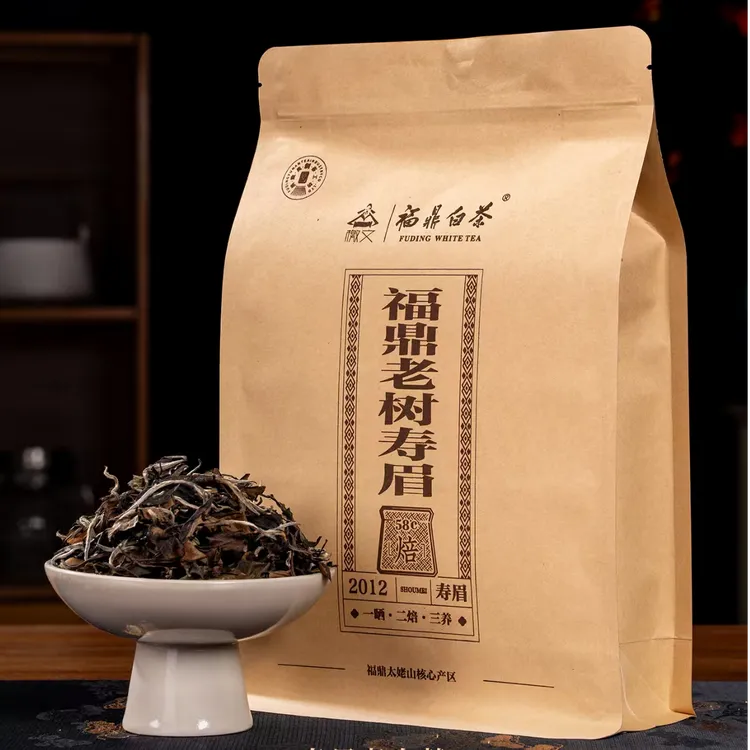 檄文 白茶良仓系列福鼎白2012年寿眉老白茶200g散茶