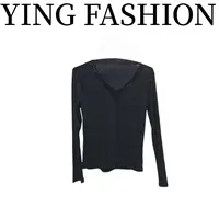 【YING FASHION】莹老板-时尚气质百搭v钻上衣 90970241 273