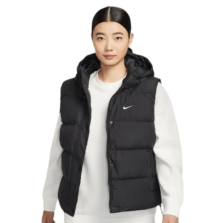 NIKE耐克2025冬女子时尚保暖马甲DWNFL METRO羽绒背心IH1010-010