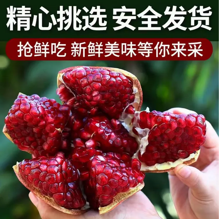 当季新鲜突尼斯软籽石榴