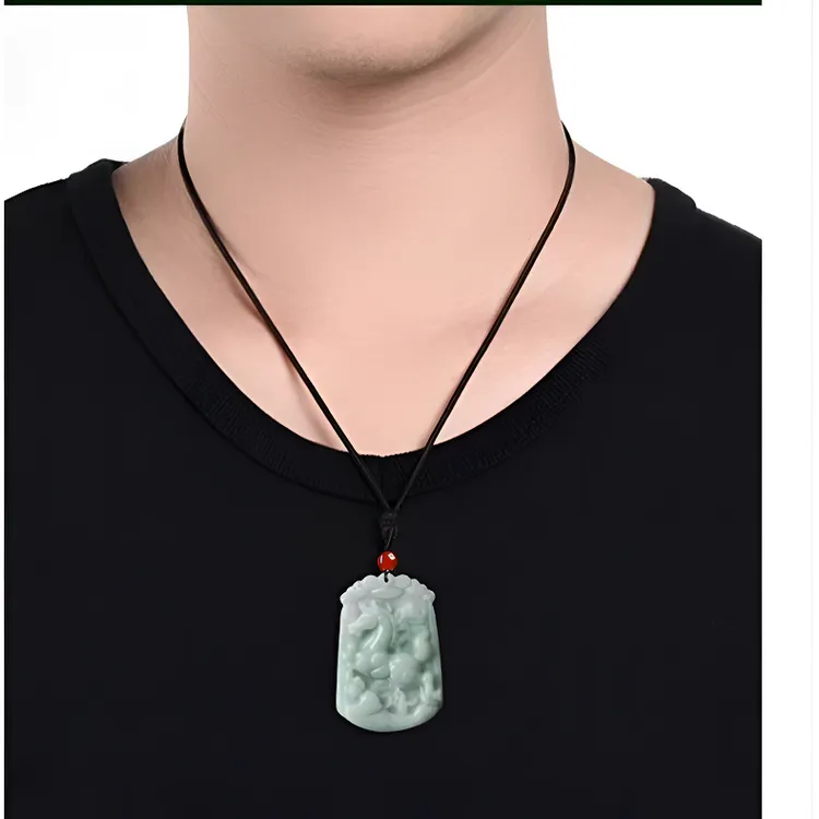 天然a货淡绿翡翠中号十二生肖吊坠糯种玉石12生肖吊坠挂件