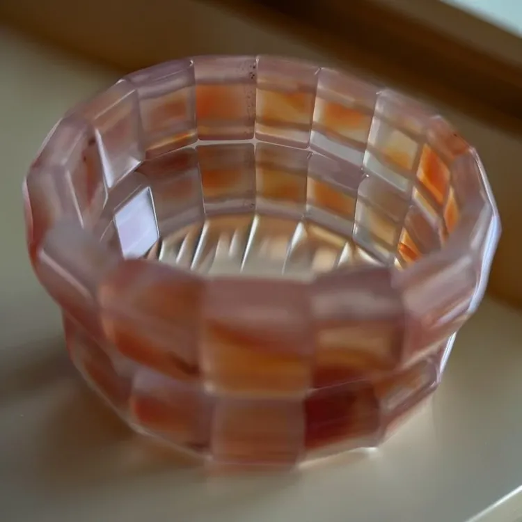 天然 蚕丝玛瑙手排 玛瑙手串 玛瑙手镯 文玩配饰 多样性发货 