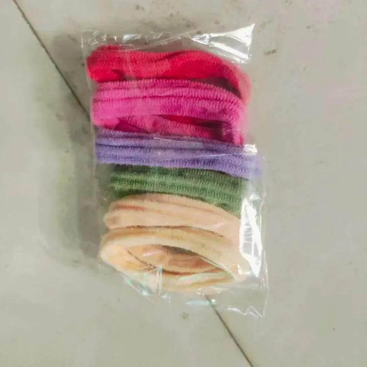 高弹力简约发圈儿童时尚可爱百搭宝宝成人基础彩色