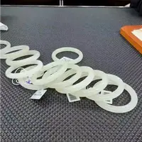 【老郑家】和田玉手镯一支 (多样性发1件) 微白花