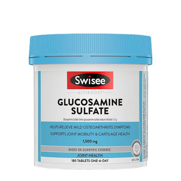 Swisee葡萄糖胺硫酸氨糖关节片180片/瓶硫酸基软骨素