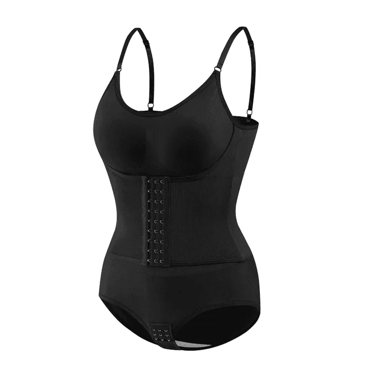 【新疆包邮】新款升级排扣款连体塑身衣女收腹裤提臀塑形吊带弹力