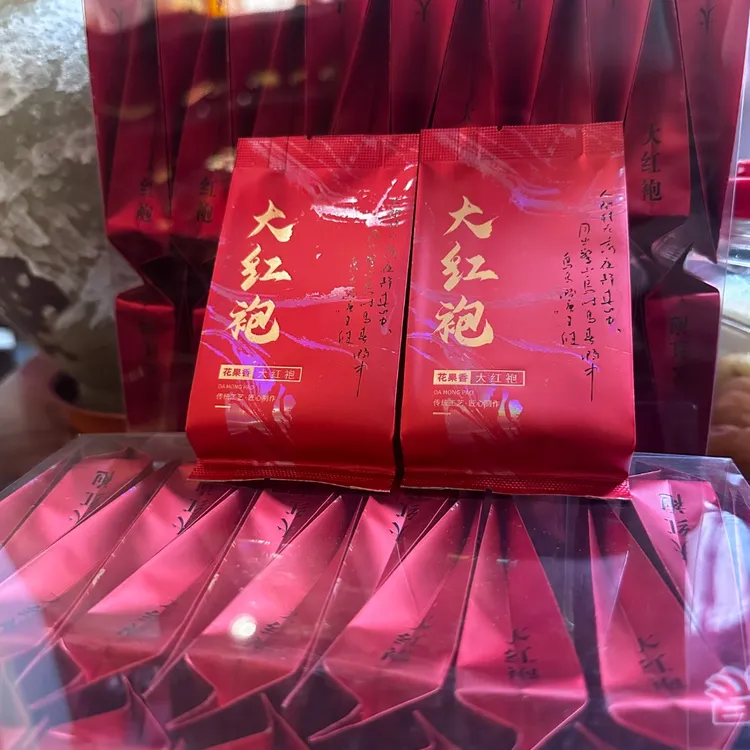 花果香大红袍正宗武夷岩茶新茶浓香型礼盒装乌龙茶500g