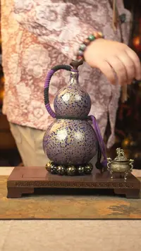 【闪购商品】486大漆葫芦一物一拍记750ml