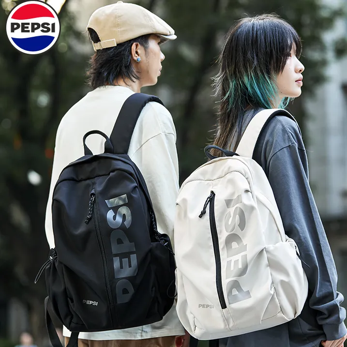 PEPSI百事户外双肩包轻便防泼水运动休闲学生书包大容量电脑背包