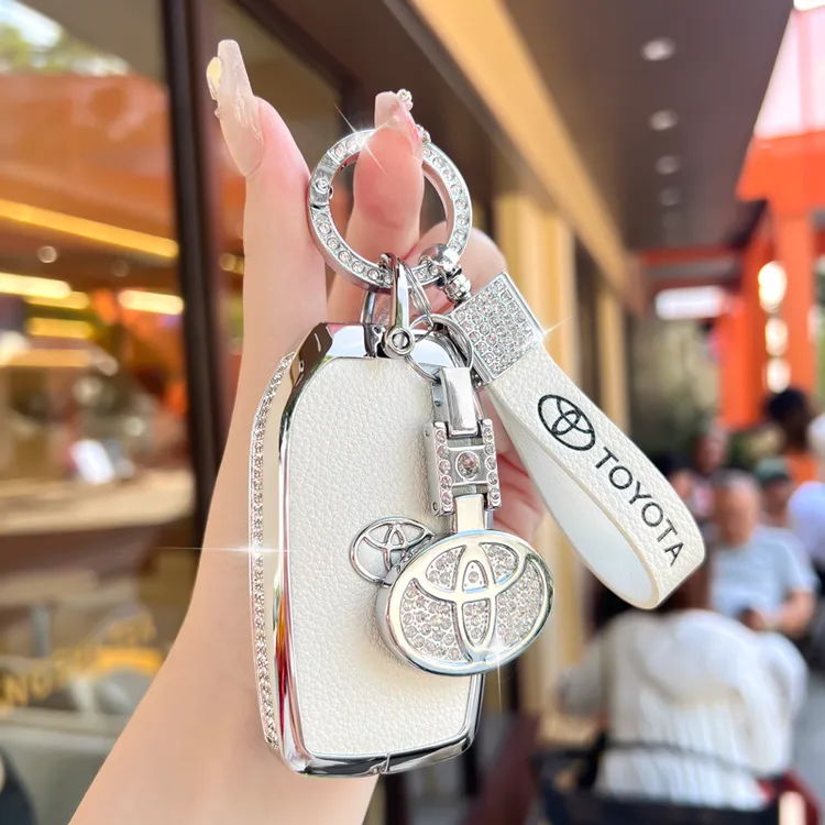适用丰田凯美瑞钥匙套RAV4荣放锋兰达威兰达汉兰达雷凌车包真皮女