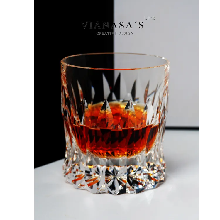 Vianasa巫师古典水晶杯限量款高级感威士忌杯洋酒杯水杯送人礼物