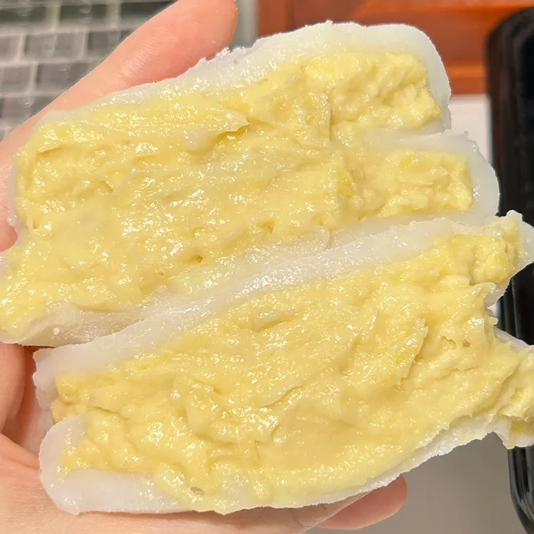【内陷满满】好事连连榴莲冰皮月饼流心爆浆新中式糕点中秋送礼品