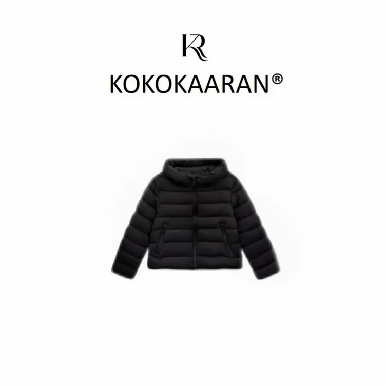 kokokaaran/可可咔伦  “排骨鹅”95白鹅绒连帽鹅绒服 SH250724