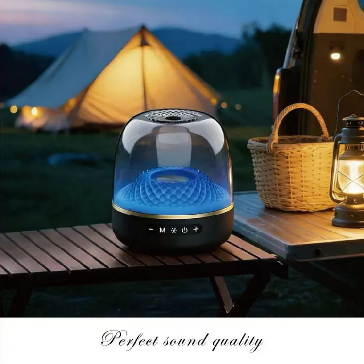 新款FF-06全新上市黑金琉璃6代蓝牙音箱源头工厂