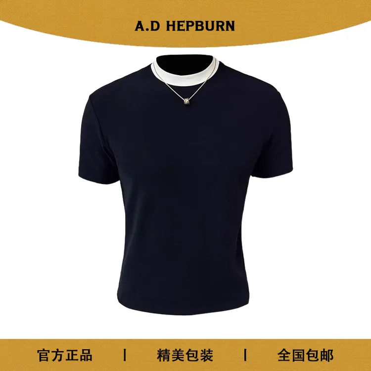 短袖T恤男 女同款百搭精美时尚潮流运动休闲修身圆领透气半袖上衣