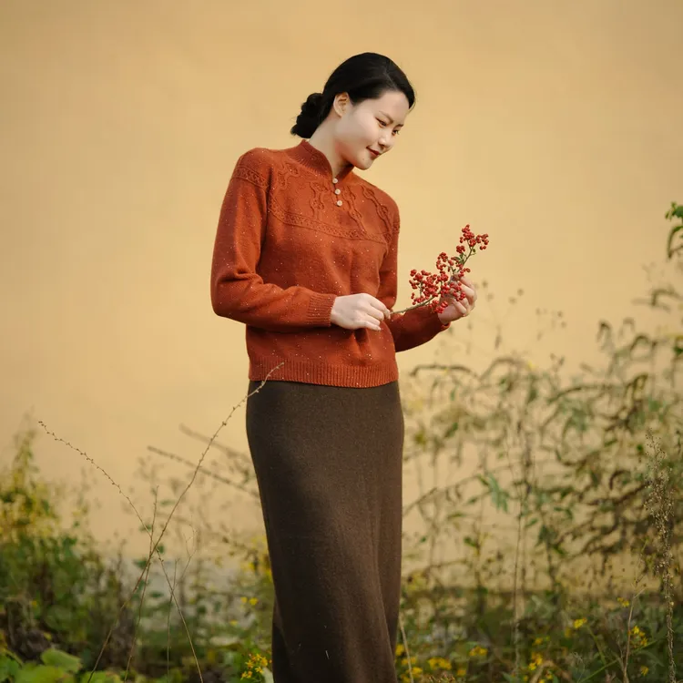 手编格格【月华灯影】羊毛羊绒金丝珠片绒线手感常规线粗线粗针绒线