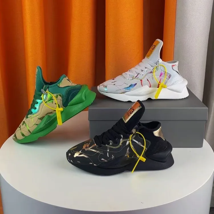 轻奢25新款潮鞋KGDBY3厚底百搭武士时尚皮面增高春夏户外鞋男款