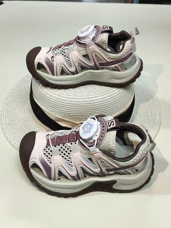 巴拉AJ凉鞋儿童2025夏季新款潮牌男童沙水鞋透气包头软底运动女童