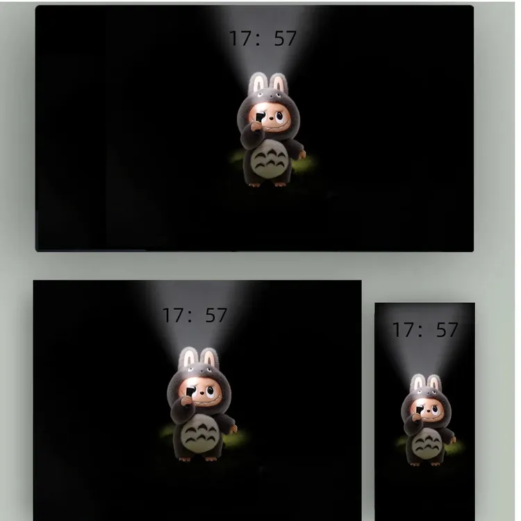 棕色拉布布Labubu丨高清动态+静态壁纸【手机iPad电脑朋友圈背景】