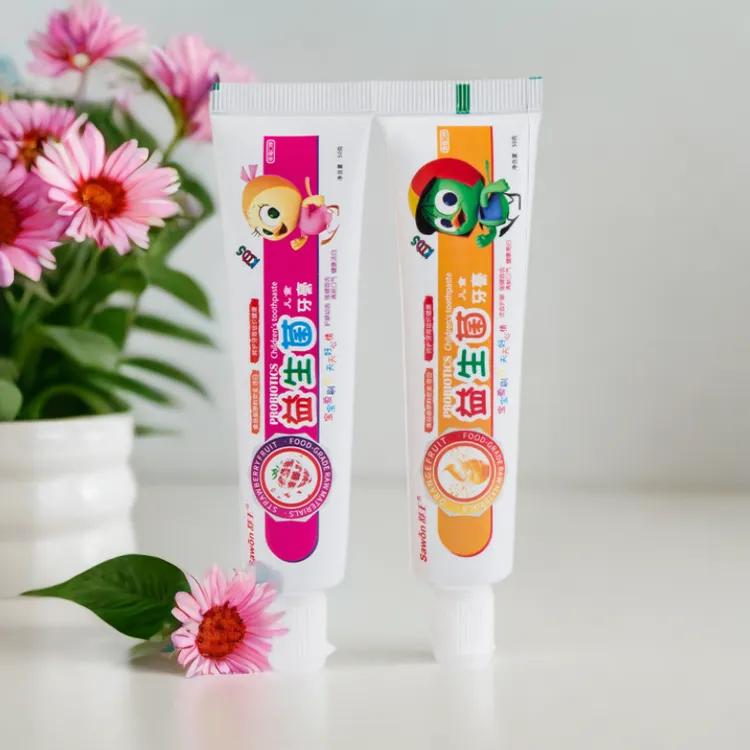 舒王舒王益生菌草莓味香橙味牙膏清新果味温和健齿清甜牙膏学生