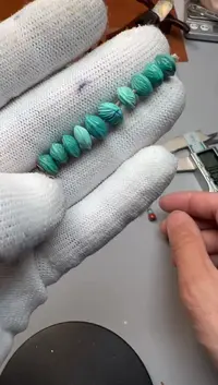 【闪购商品】绿松石吊坠(不含链)未镶嵌精品文玩松石一个