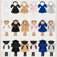 【布偶匣】withpuji原创设计 小羊小猫小熊玩偶包可拆兔帽衣服lo