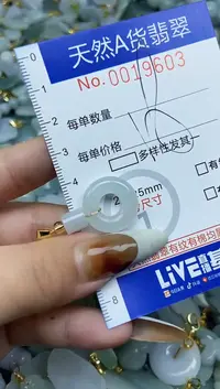 【闪购商品】翡翠颈饰未镶嵌天然A货翡翠