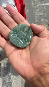 未镶嵌和田玉（糖玉）挂件和田玉
