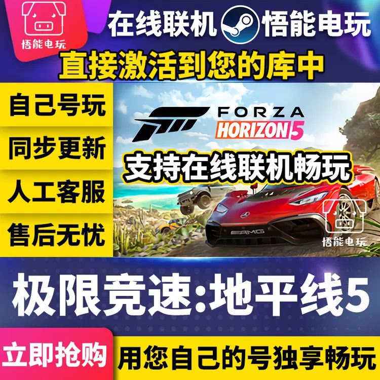 【可联机】极限竞速地平线5 全球区 CDKey 激活入库