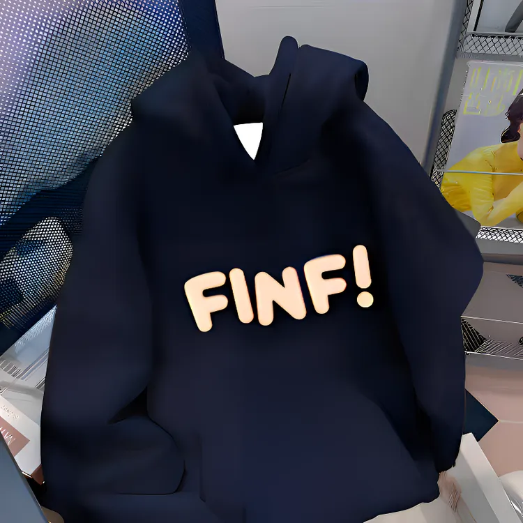 男女童纯棉连帽卫衣2025秋冬新款中大童韩版宽松休闲慵懒上衣外套