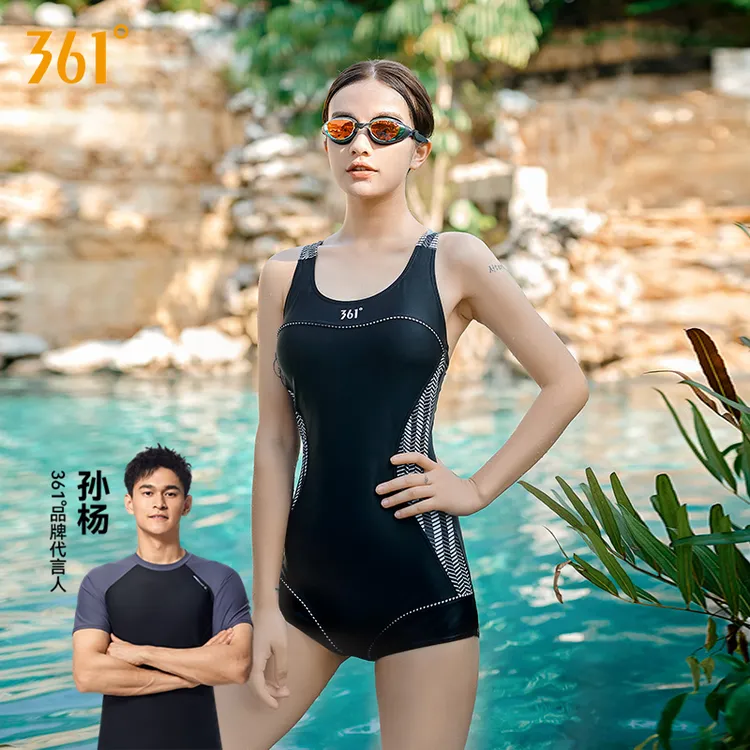 361°泳衣女款成人训练游泳馆专用连体专业漂亮高颜值竞速游泳衣