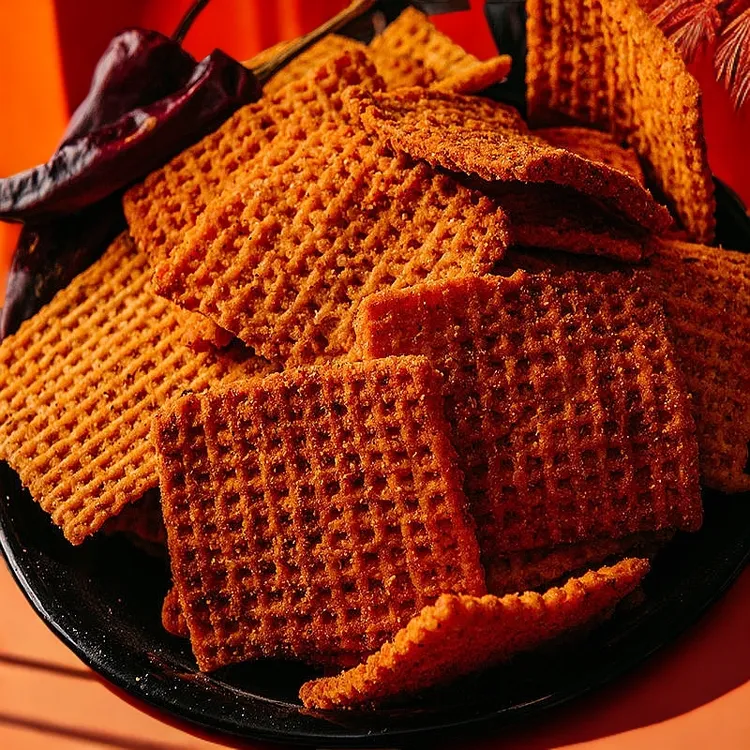 户县锅巴老式大片锅巴散装香脆锅巴网红零食小吃手工锅巴花椒追剧