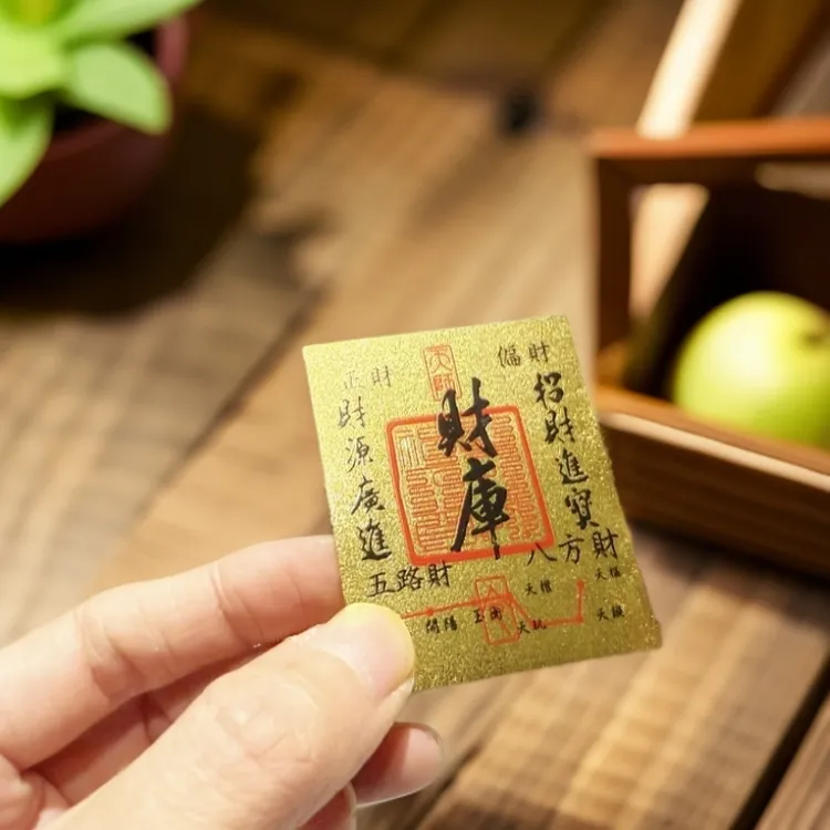 手机贴财库时来运转起势百福卡
