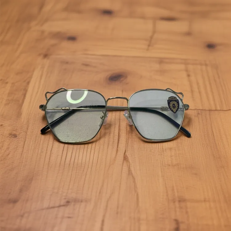 眼镜架合金小猫款专业配镜中框女近视金色素颜小脸眼睛镜框超轻