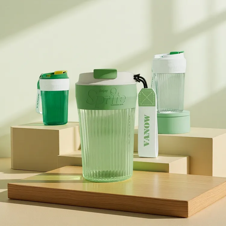 雪碧联名夏天便携高颜值便携随行咖啡杯子新款水杯F244