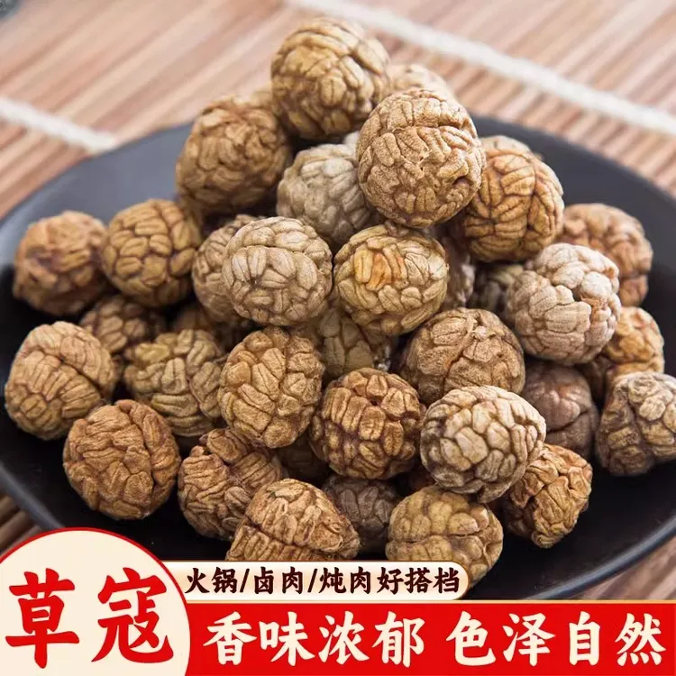 广西草蔻无添加小草寇仁老寇草豆蔻煲汤脱骨炖肉卤料干净包邮食用