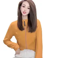 瑶瑶家 立领双拉链修身显瘦卫衣