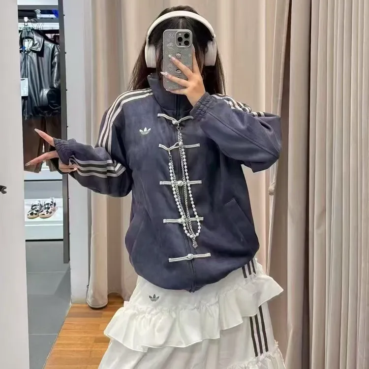 阿迪达斯 （adidas）男女CTT 3.1SOFT新中式运动宽松夹克外套KR0295